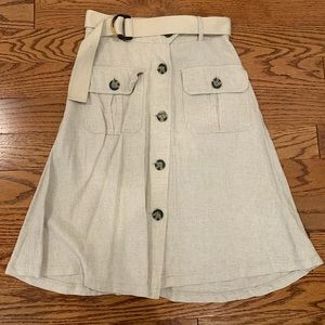 Urban Outfitters XS Button Down Skirt